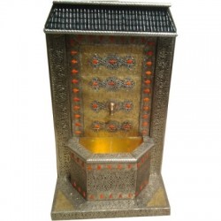 Fontaine marocaine en métal...