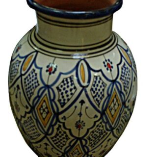 Vase marocain en céramique