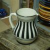 Pichet marocain noir et blanc