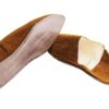 Babouche en DAIM Marron Tabac