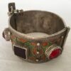 Bijoux Marocain Bracelet très ancien coloré en argent