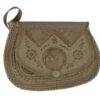 Sac besace Cuir Naturel CAMEL