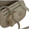 Sac besace Cuir Naturel CAMEL