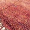 Tapis Marocain Tapis Beni M'Guild dégradé rouge orangé 200 x 130