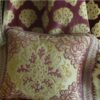 Housse de coussin en velours rose pâle du Maroc