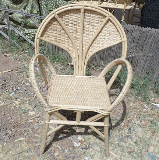 Fauteuil en rotin Vannerie marocaine