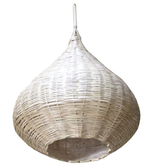 Luminaire en osier Vannerie marocaine