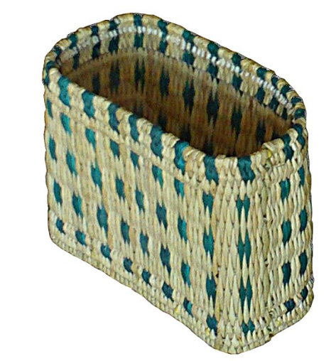 Panier tressé marocain Vannerie marocaine
