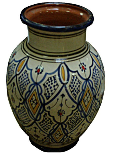 Vase marocain en céramique