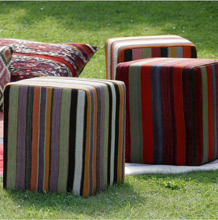 POUFS KILIM