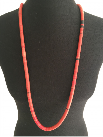 Bijoux Marocain Collier sautoir rouge