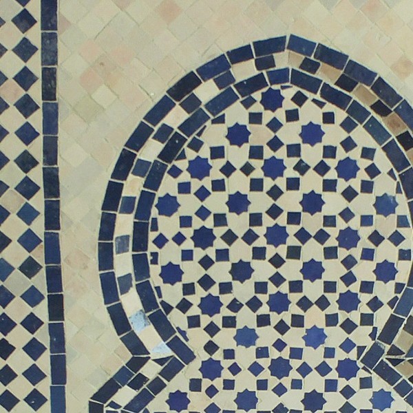 Fontaine marocaine murale d'extérieure