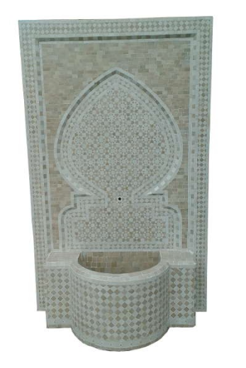 Fontaine marocaine de jardin murale