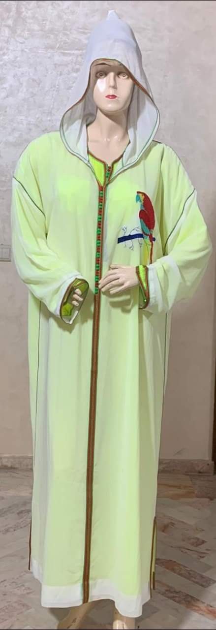 Djellaba traditionnel Marocaine Femme