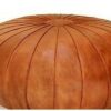 POUFS ET SACS EN CUIR